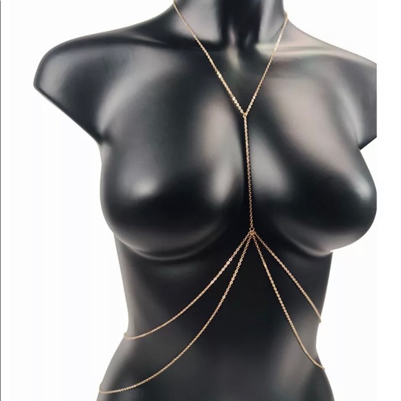 Body Chain Silver/ Gold - Picture 2 of 7